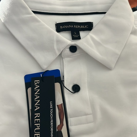 Banana Republic Liże Touch Performance Polo Size L - Picture 1 of 4